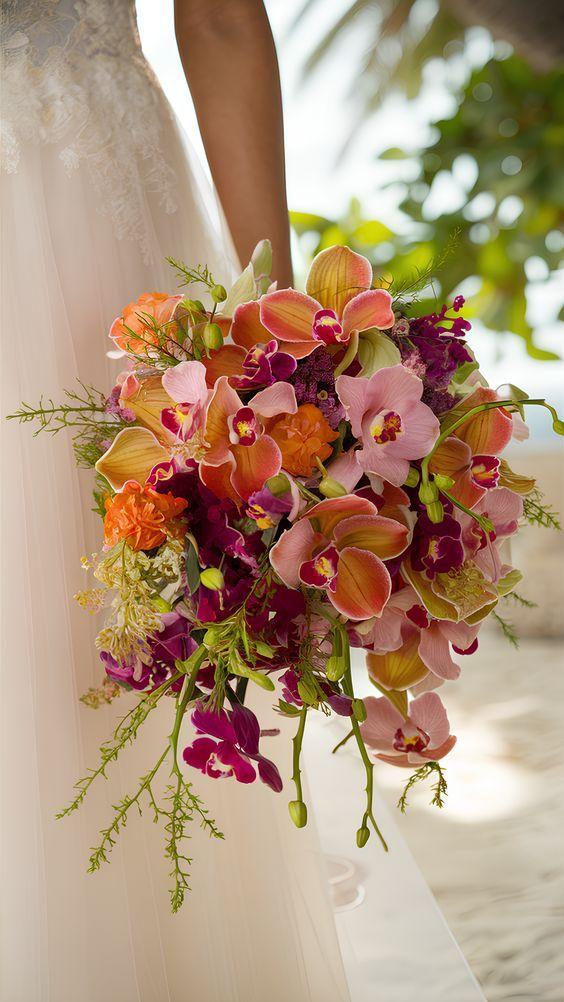 Enchanted Eve Vibrant Blossom Clusters